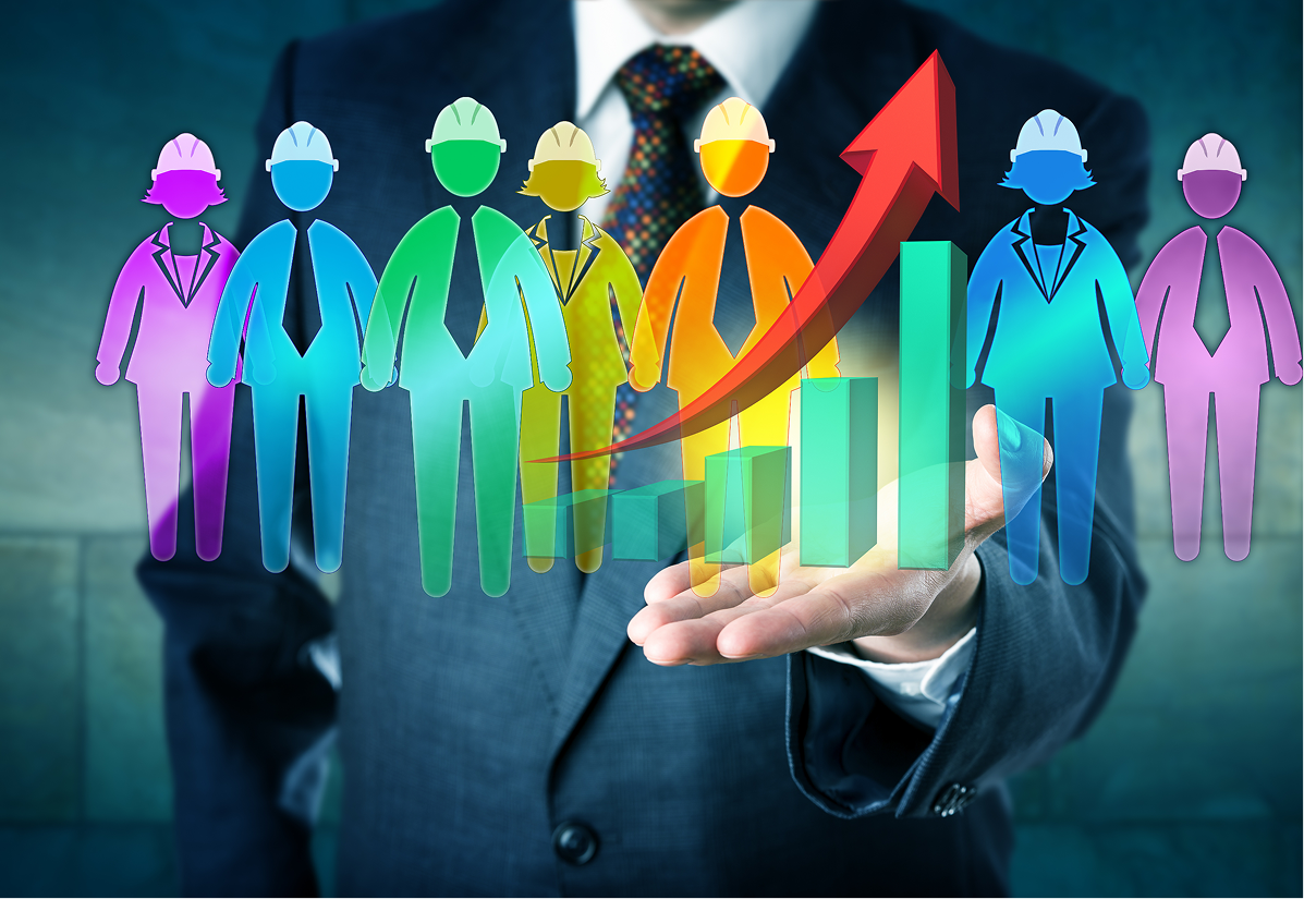 人材派遣業業績アップコンサルティングのイメージ